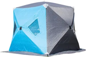 1-4 Winter Fishing Tent Winter Ice Fishing Tent Camping Tent Windproof and Rainproof Outdoor Winter Fishing Warm Tent (Color : D, Size : 220 * 220 * 200cm) (D 200 * 200 * 160cm)