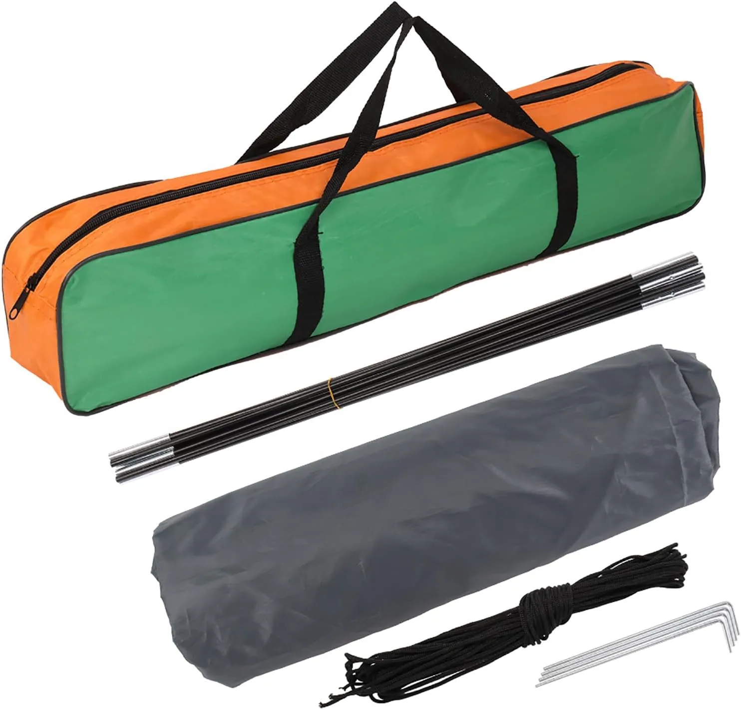1 Person Patio Dome Tent, All-Weather Camping Tent, Easy Setup Portable Outdoor Tents with Dual-Way Zip and Carrying Bag, Windproof & Waterproof Heavy Duty Tents for Beach Hiking Travel,