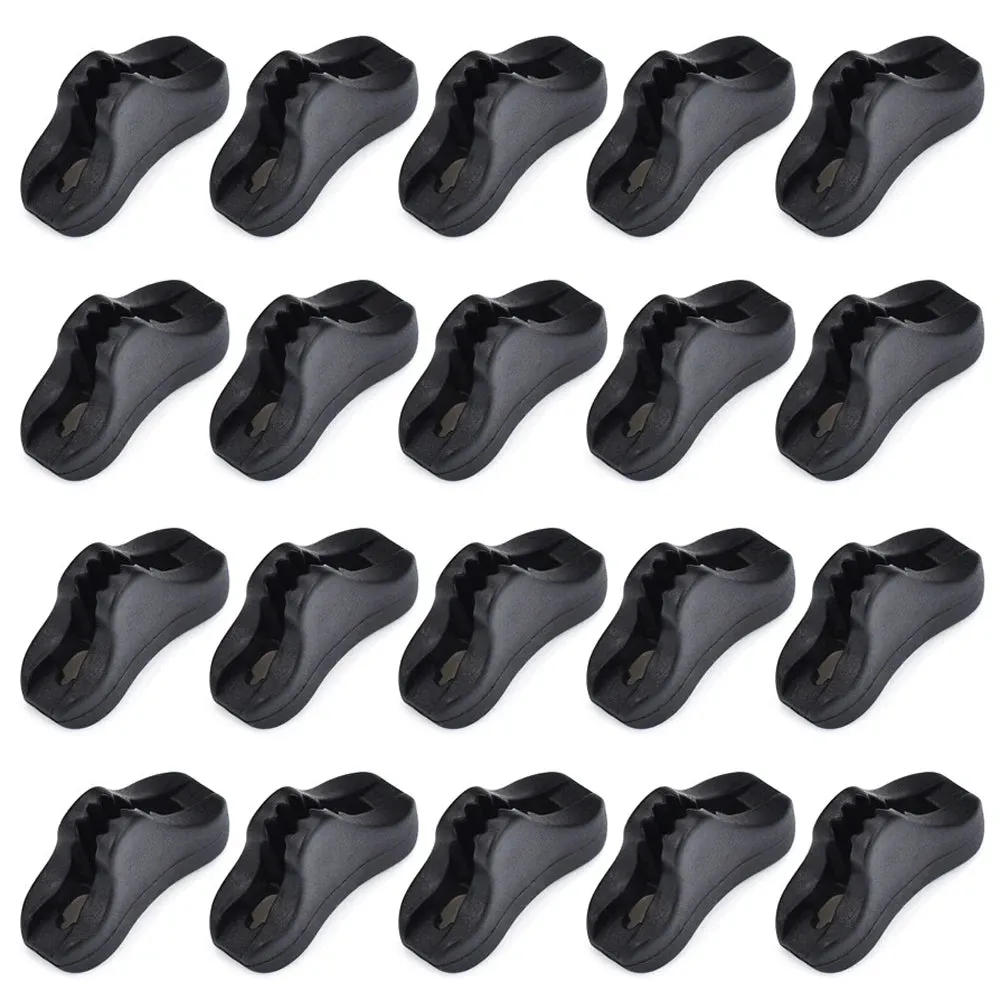 10/20 Pcs Tent Awning Rope Fastener Adjuster
