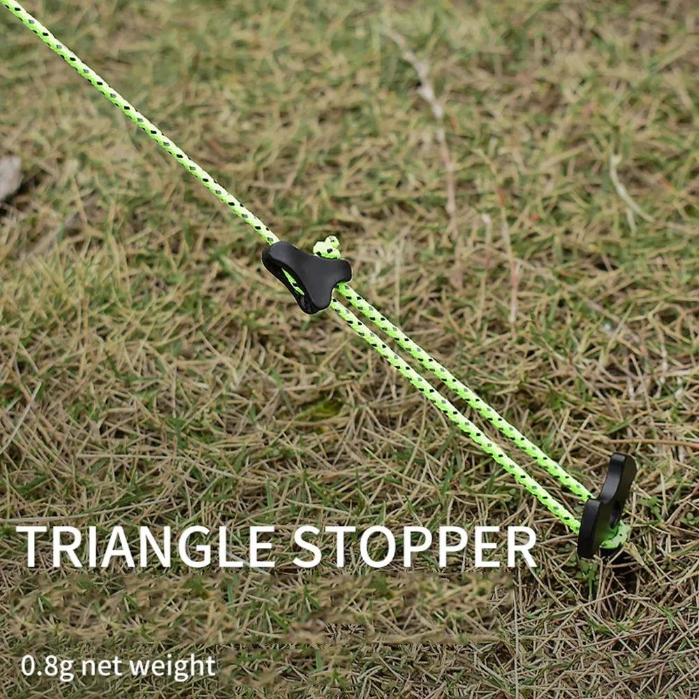 10/20 Pcs Tent Awning Rope Fastener Adjuster