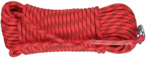10mm Static Rope Camping Safety Rope 1100kg High Strength Safety Rope for Working at Height Climbing Equipment for Rappelling,Caving, Indoor Outdoor Camping (Color : Red, Size : 10mm x 20m)