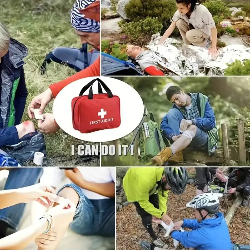 173-Piece First Aid Kit for Camping, Hiking, and Home Emergencies – Essential Survival Gear