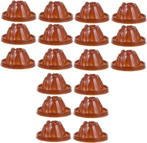 18 pcs Volcano Model Shell Figurine Realistic Science Prop for DIY Eruption Experiments Explore Volcanoes Educational Kit for Adults