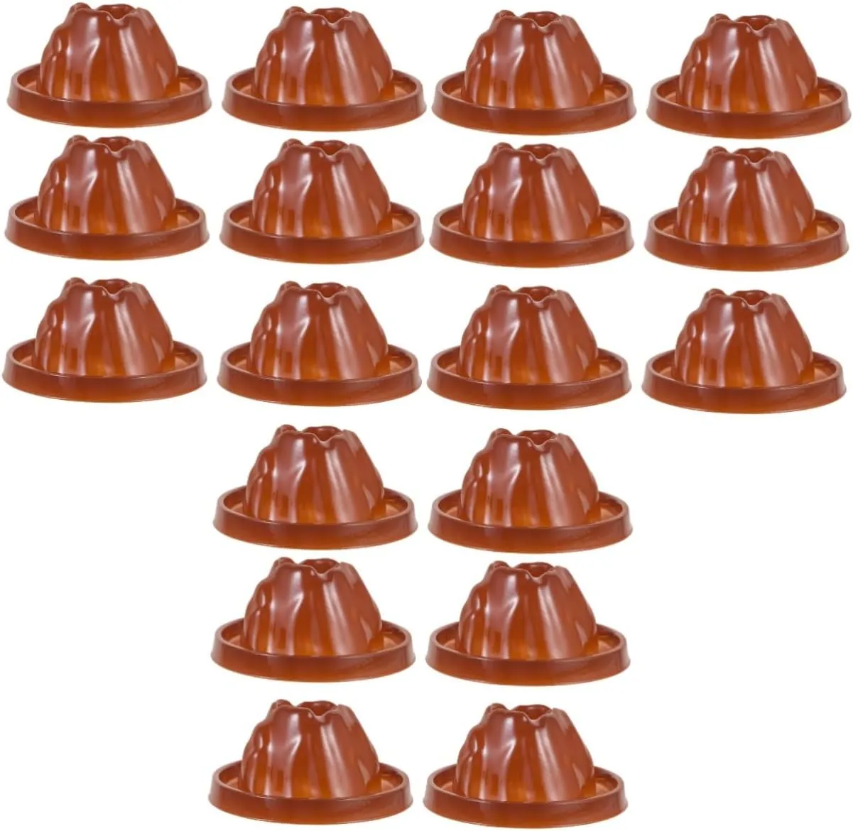 18 pcs Volcano Model Shell Figurine Realistic Science Prop for DIY Eruption Experiments Explore Volcanoes Educational Kit for Adults