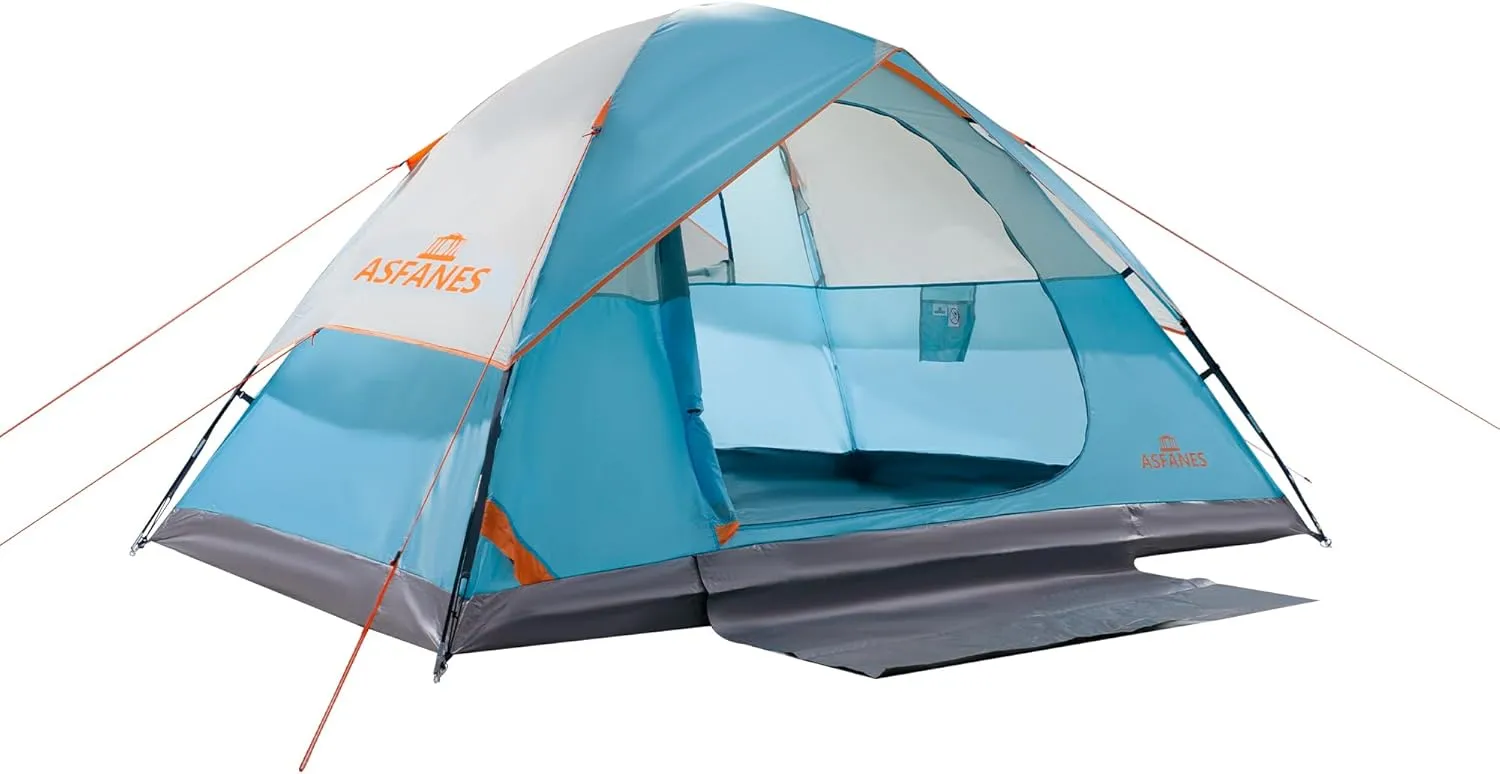 2-12 Person Tents for Camping Waterproof, Backpack Double Layer Camping Tents,