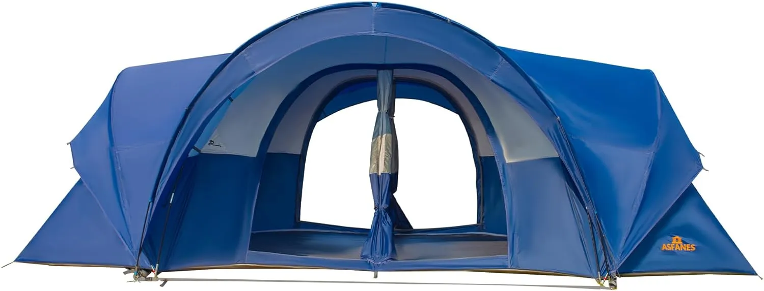 2-12 Person Tents for Camping Waterproof, Backpack Double Layer Camping Tents,