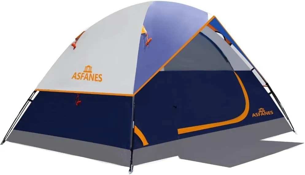 2-12 Person Tents for Camping Waterproof, Backpack Double Layer Camping Tents,