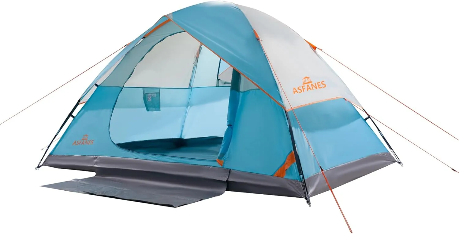 2-12 Person Tents for Camping Waterproof, Backpack Double Layer Camping Tents,