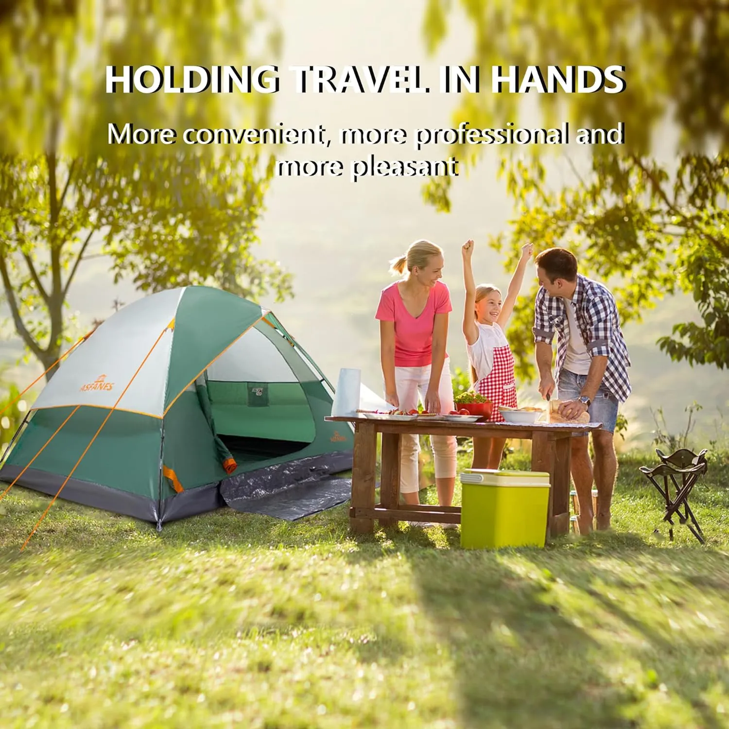 2-12 Person Tents for Camping Waterproof, Backpack Double Layer Camping Tents,