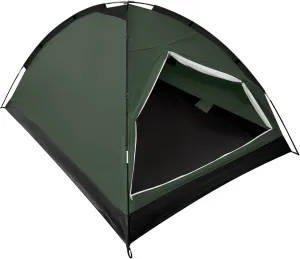 2-Person Camping Dome Tent, Lightweight Waterproof Backpacking Tent with Weather-Resistant Rainfly & Carry Bag, Compact Outdoor Shelter for Hiking, Fishing, Beach Tents for Camping