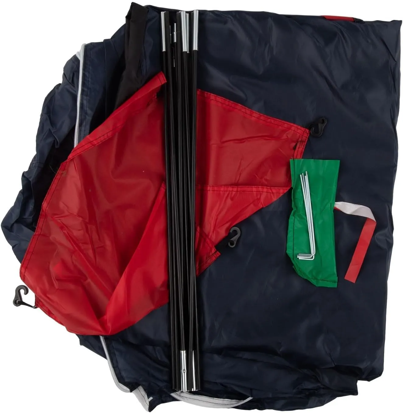 2 Person Camping Tent, with Removable Rain Fly and Carrying Bag, Lightweight Backpacking Tent, Waterproof Windproof Two Doors Standing Double Layer Ultralight Tent for Hunting Hiking Travel