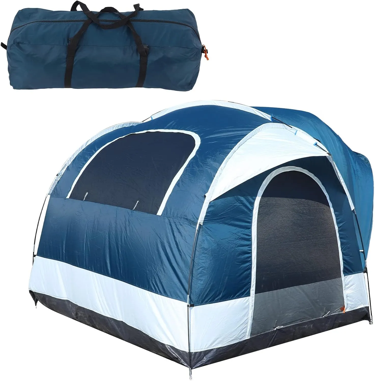 210D Oxford Car Tail Camping Tent Double Layer Stormproof Outdoor Car Tailgate Awning Tent