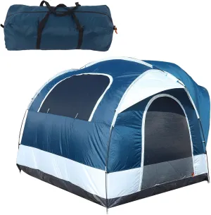 210D Oxford Car Tail Camping Tent Double Layer Stormproof Outdoor Car Tailgate Awning Tent
