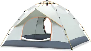 2/3 Person Camping Tent, Automatic Tents for Camping Waterproof Family Camping Tent, Easy Set Up Tent, Portable Windproof Dome Tent for Camping Hiking & Traveling