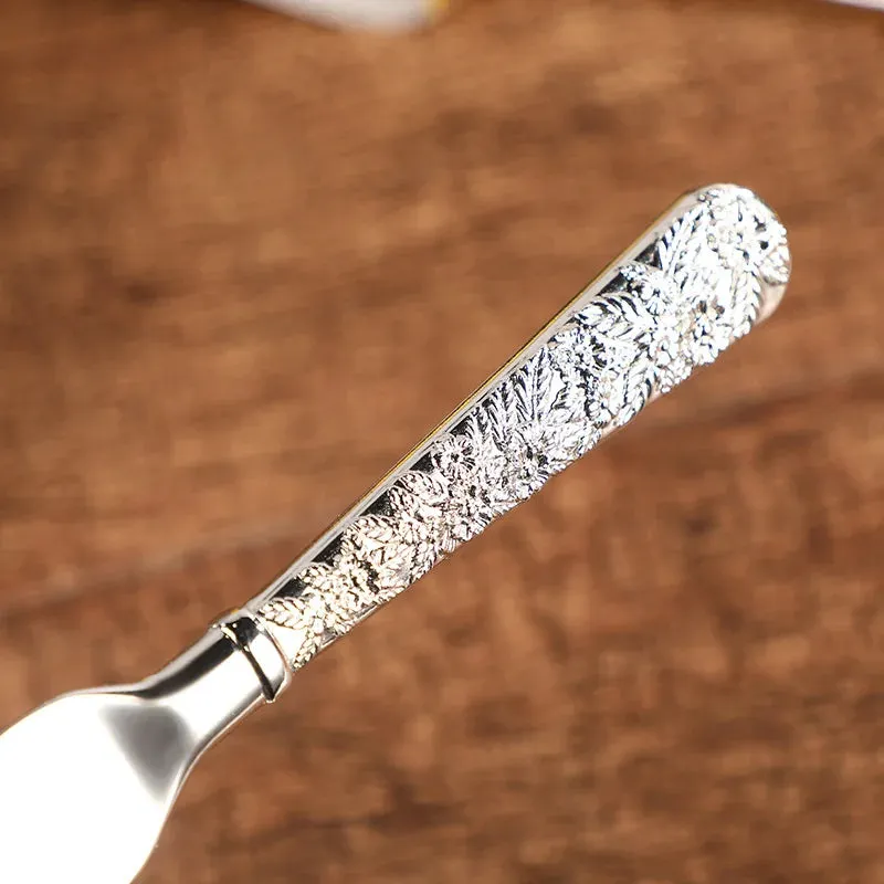 2pc Palace silver plated cake knife shovel