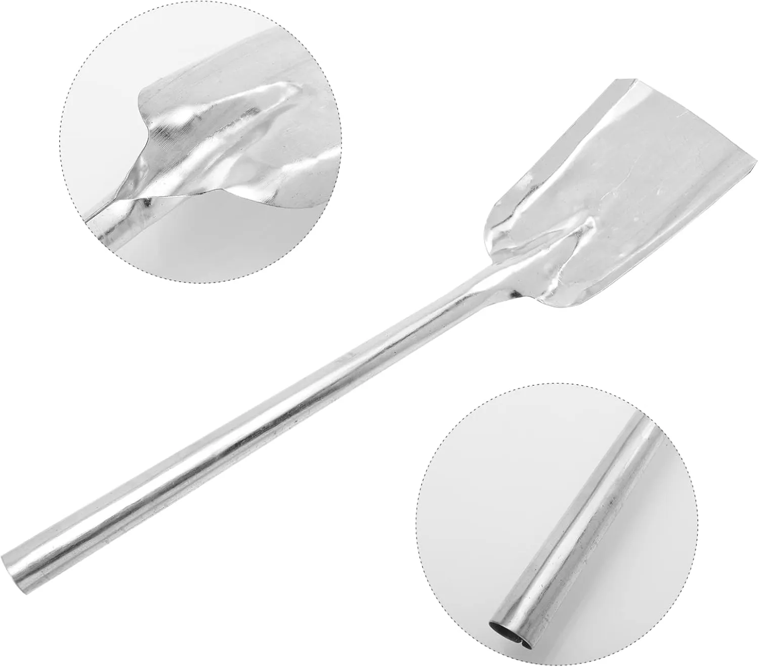 2pcs Long Handle Coal Ash Shovel Multi-Functional Fireplace Shovel for Stove Ashes