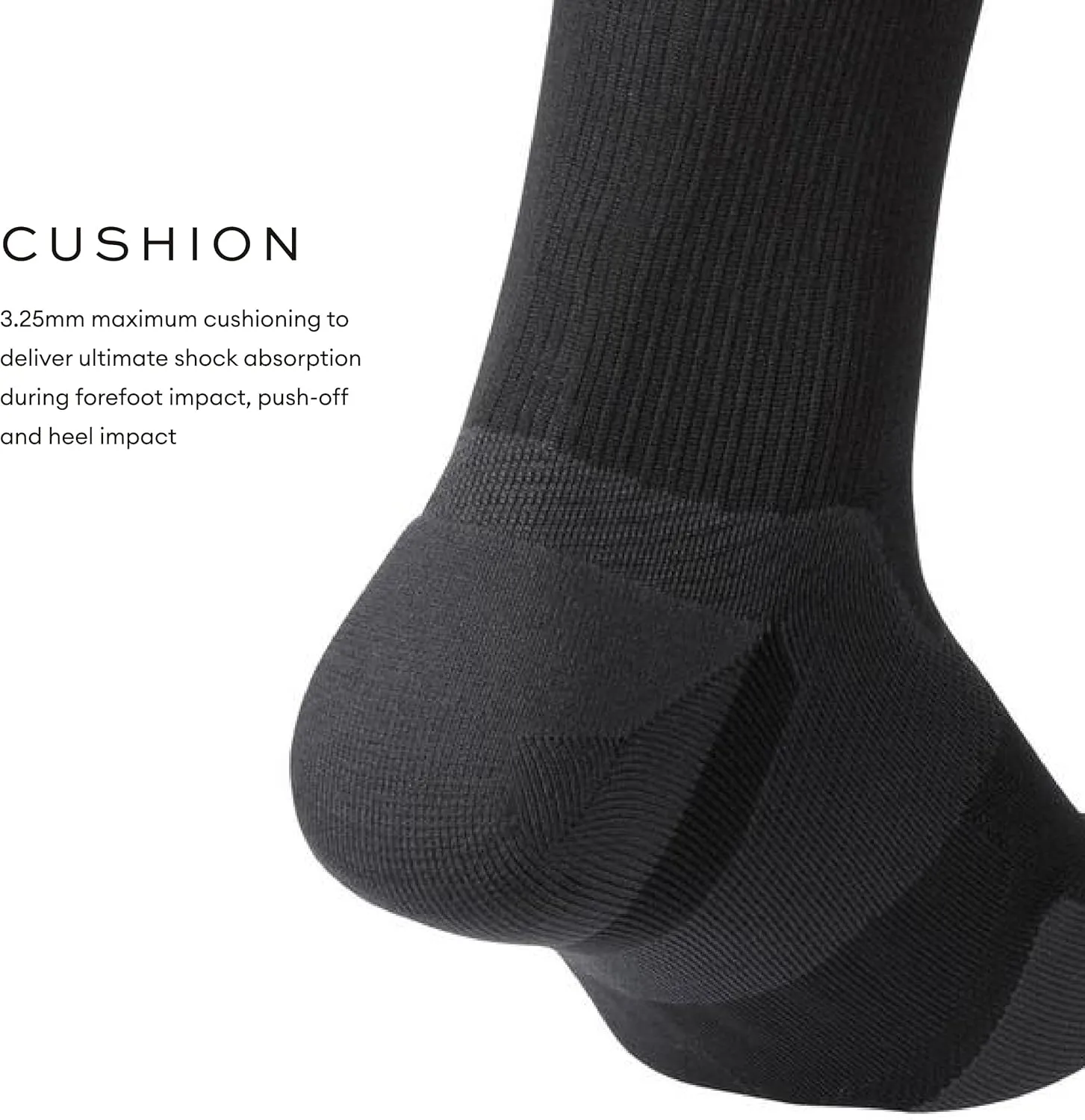 2XU Unisex Vectr Cushion Crew Socks