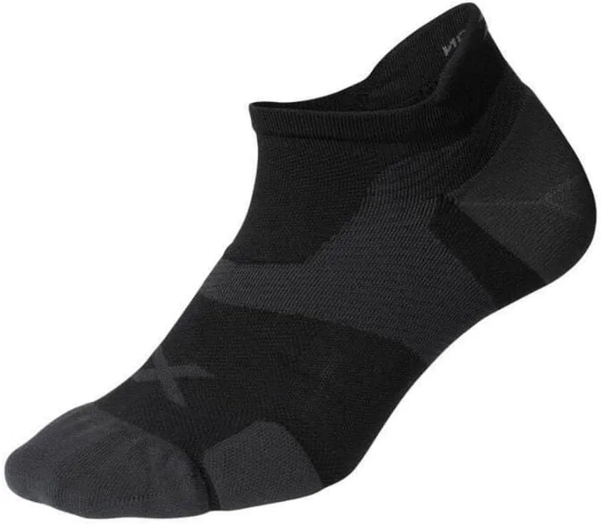 2XU Unisex Vectr Cushion No Show Socks - Provides Advanced Support for Running