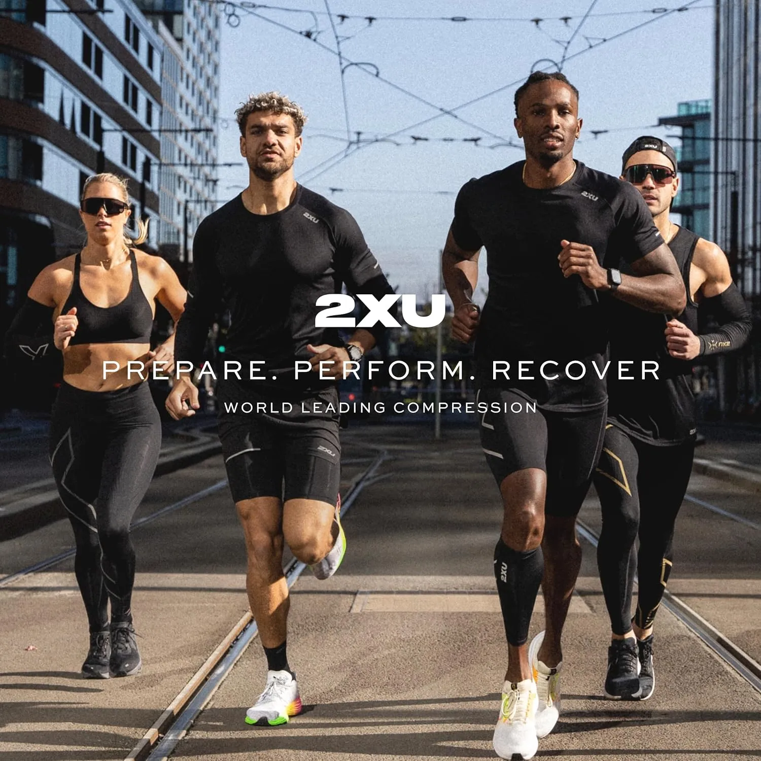 2XU Unisex Vectr Cushion No Show Socks - Provides Advanced Support for Running