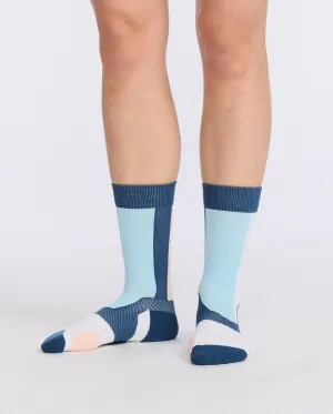 2XU Vectr Light Cushion Crew Socks | Moonlight Bluejay