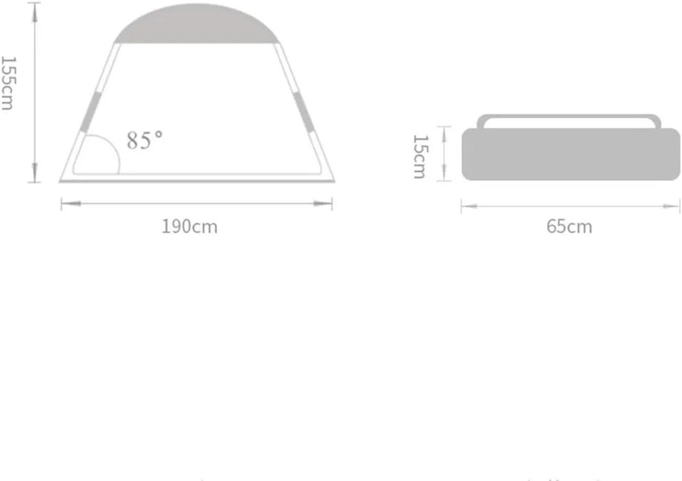 3-4 People Rainproof Thick Camping Camping Field 2 Double Single Indoor Spring Tour pop-up Large Camping Tent Cabin Beach Tent Quick Installation Tent, Green