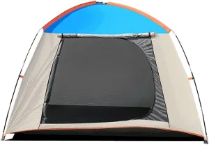 3-4 People Rainproof Thick Camping Camping Field 2 Double Single Indoor Spring Tour pop-up Large Camping Tent Cabin Beach Tent Quick Installation Tent, Green