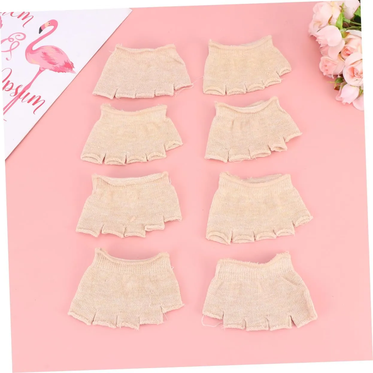 4 Pair Five Toe Socks Peep Toe Socks Cotton Socks Half Socks No Show Socks