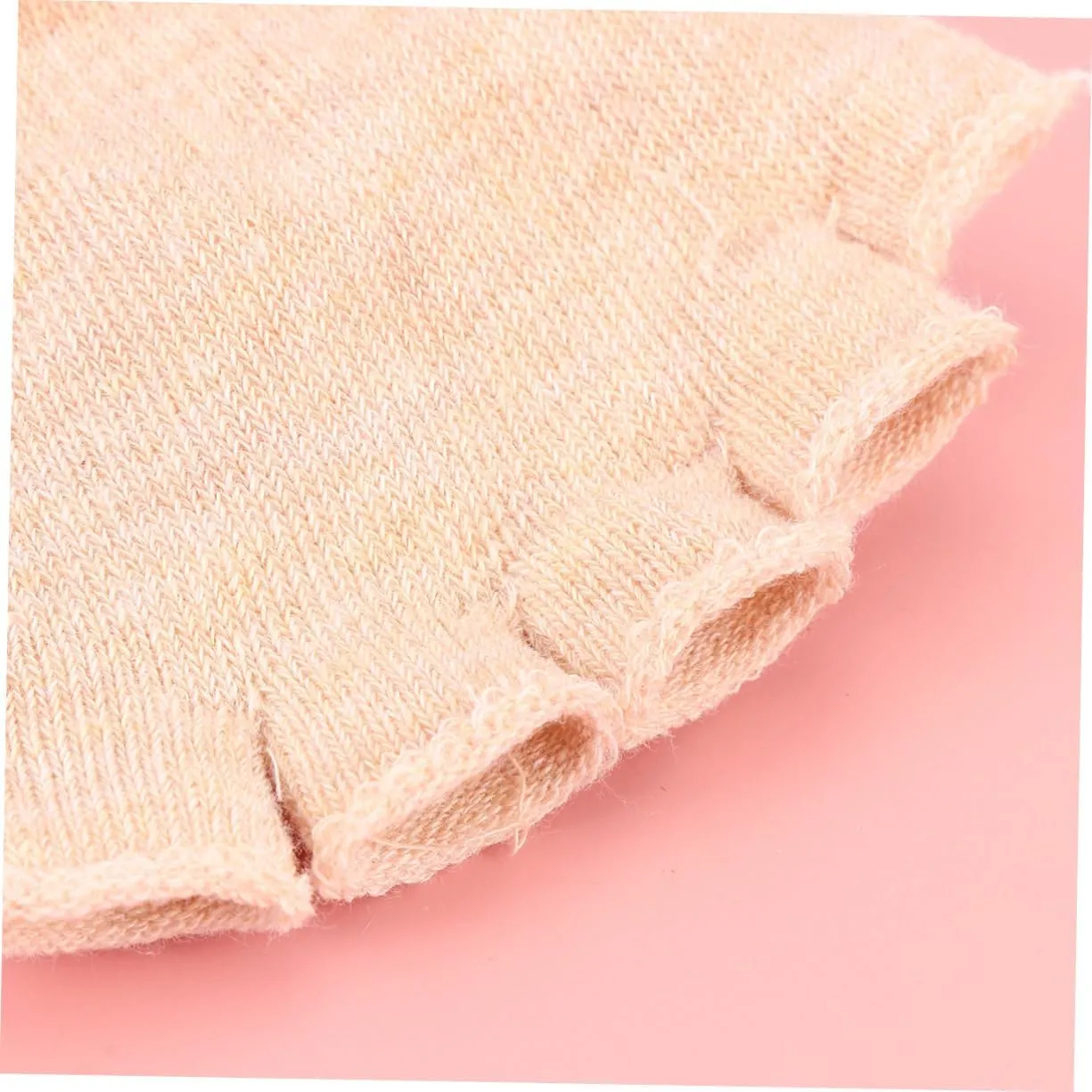 4 Pair Five Toe Socks Peep Toe Socks Cotton Socks Half Socks No Show Socks