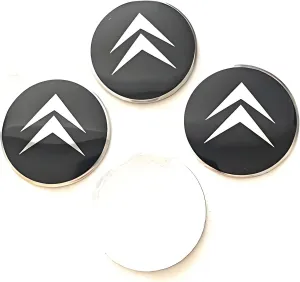 4pcs 56mm Car Hub Centre Caps for Citroen Wheel Center Caps Anti Rust DustProof with Decoration Styling Sticker Car Wheel Trims