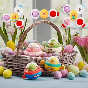 4PCS Cars and 3PCS Suction Spinners Toys for 1 Year Old Boys and Girls,Baby Toys 6-12-18 Months,Toddler Toys 1-2,First Birthday Gift for 1 Year Old