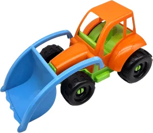 60046 – Tractor Toy with Moving Front Shovel for Children – Colourful Plastic – 26.5 x 15 x 12.5 cm
