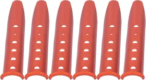 6Pcs Camping Pegs, Duty Aluminum Alloy Tent Pegs, 31Cm Pegs Sand Pegs Tent Hooks, Tent Nails Stakes for Camping Beach Ground Pegs