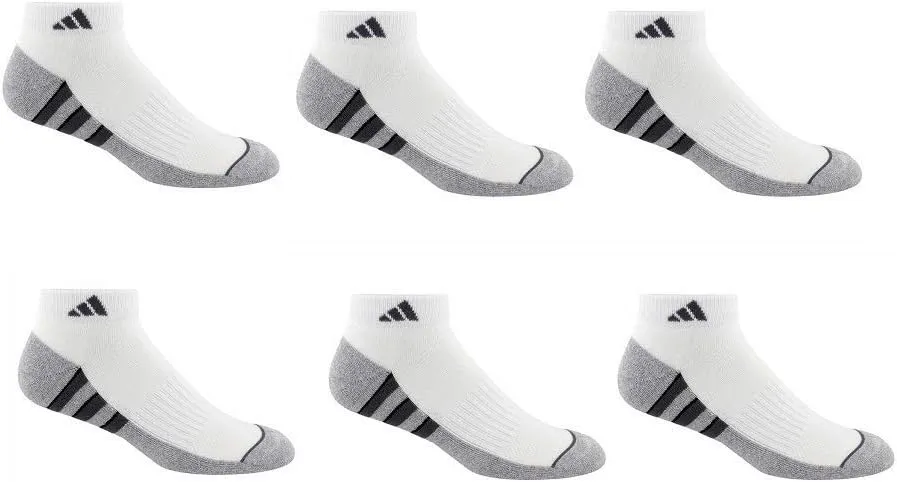 adidas Men's Climalite Low Cut Sock 6-pair
