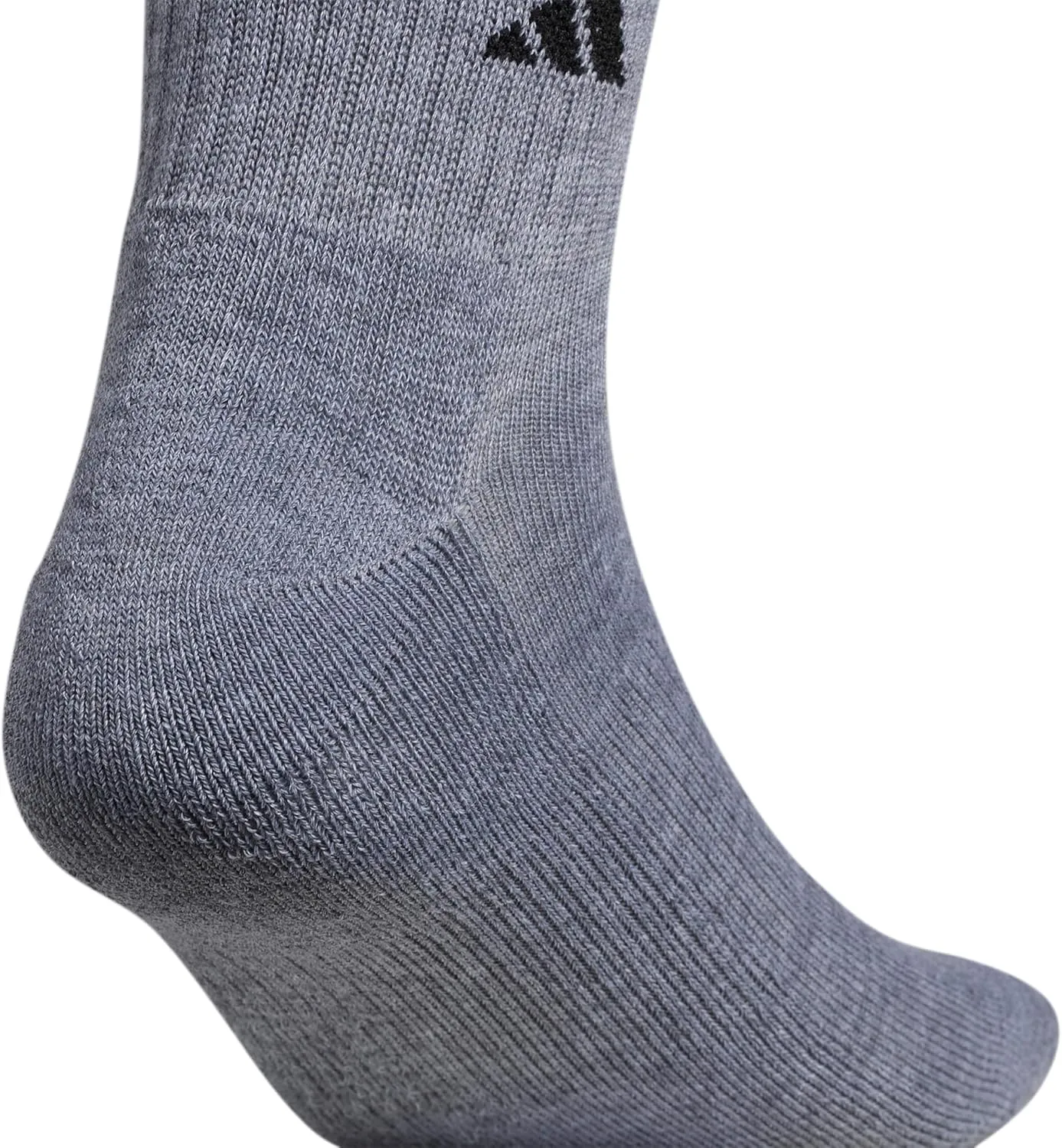 adidas Men's Socks, Athletic Cushioned Quarter 6-Pack, Ankle Fit with Arch Support