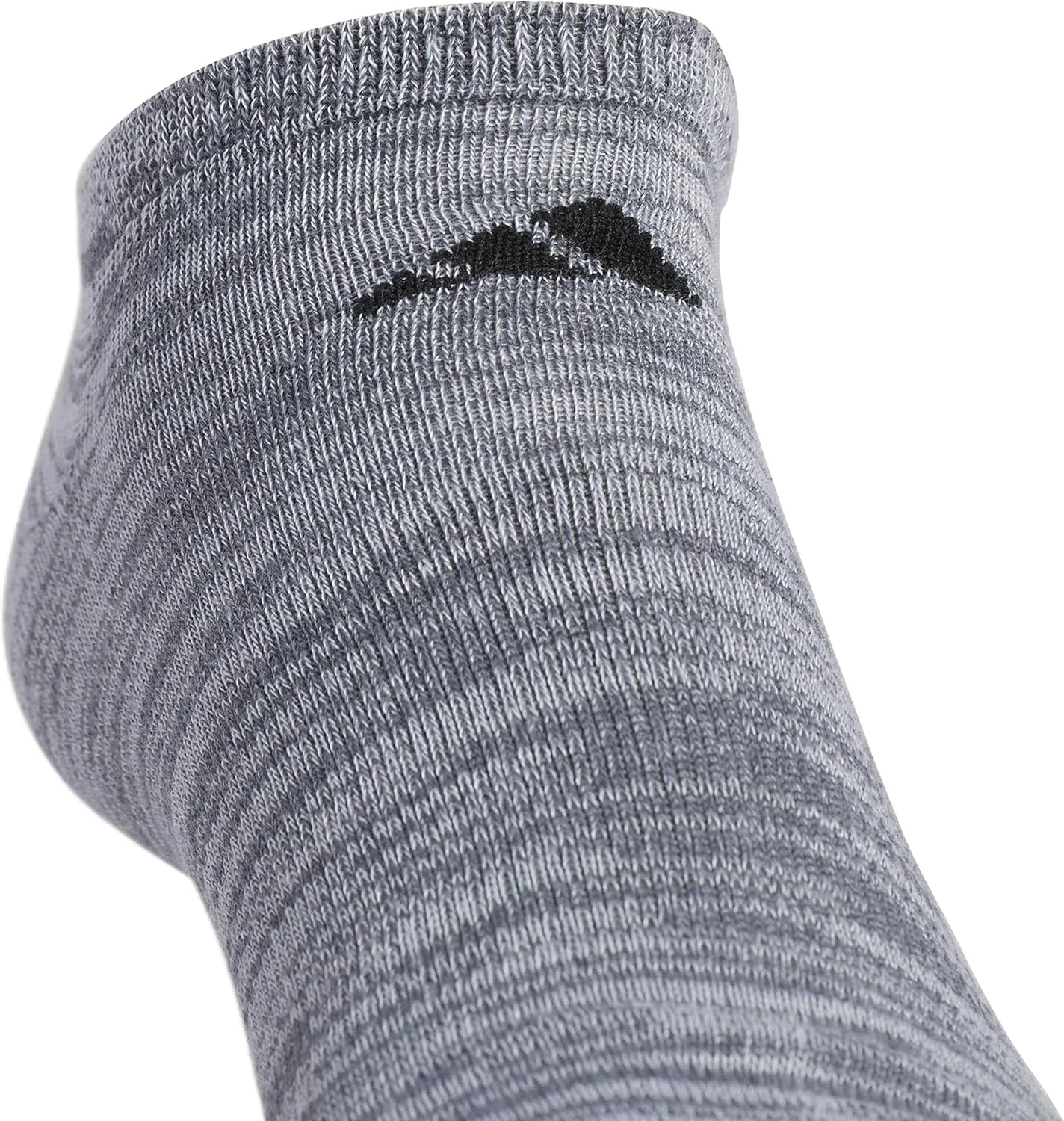 adidas Men's Superlite No Show Socks, Arch Compression Socks For Men, Athletic, Durabable, Lightweight and Breathable, 6-Pack