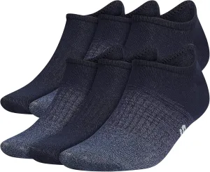 adidas Men's Superlite No Show Socks, Arch Compression Socks For Men, Athletic, Durabable, Lightweight and Breathable, 6-Pack