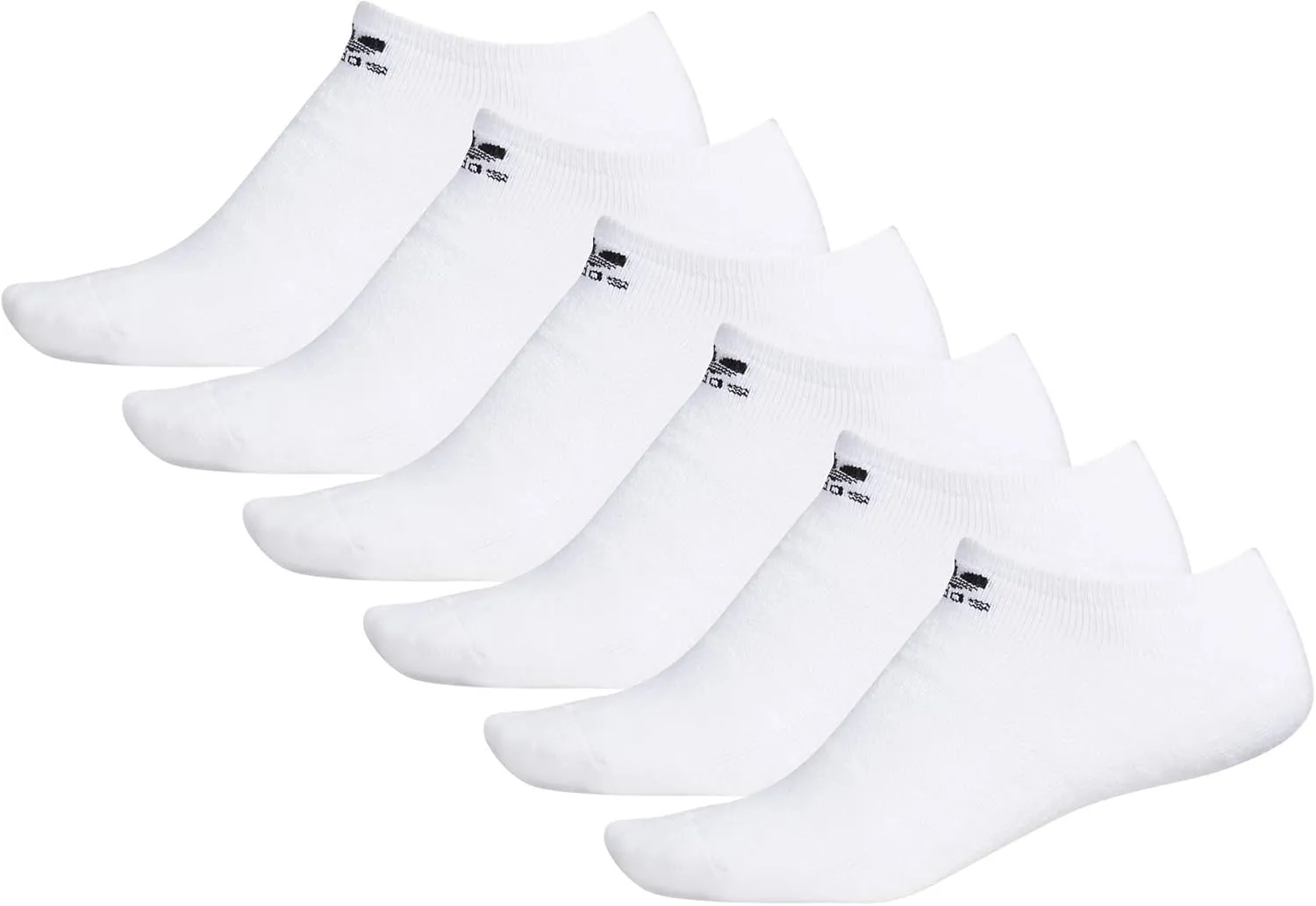 adidas Originals Trefoil No Show Socks (6-Pair)