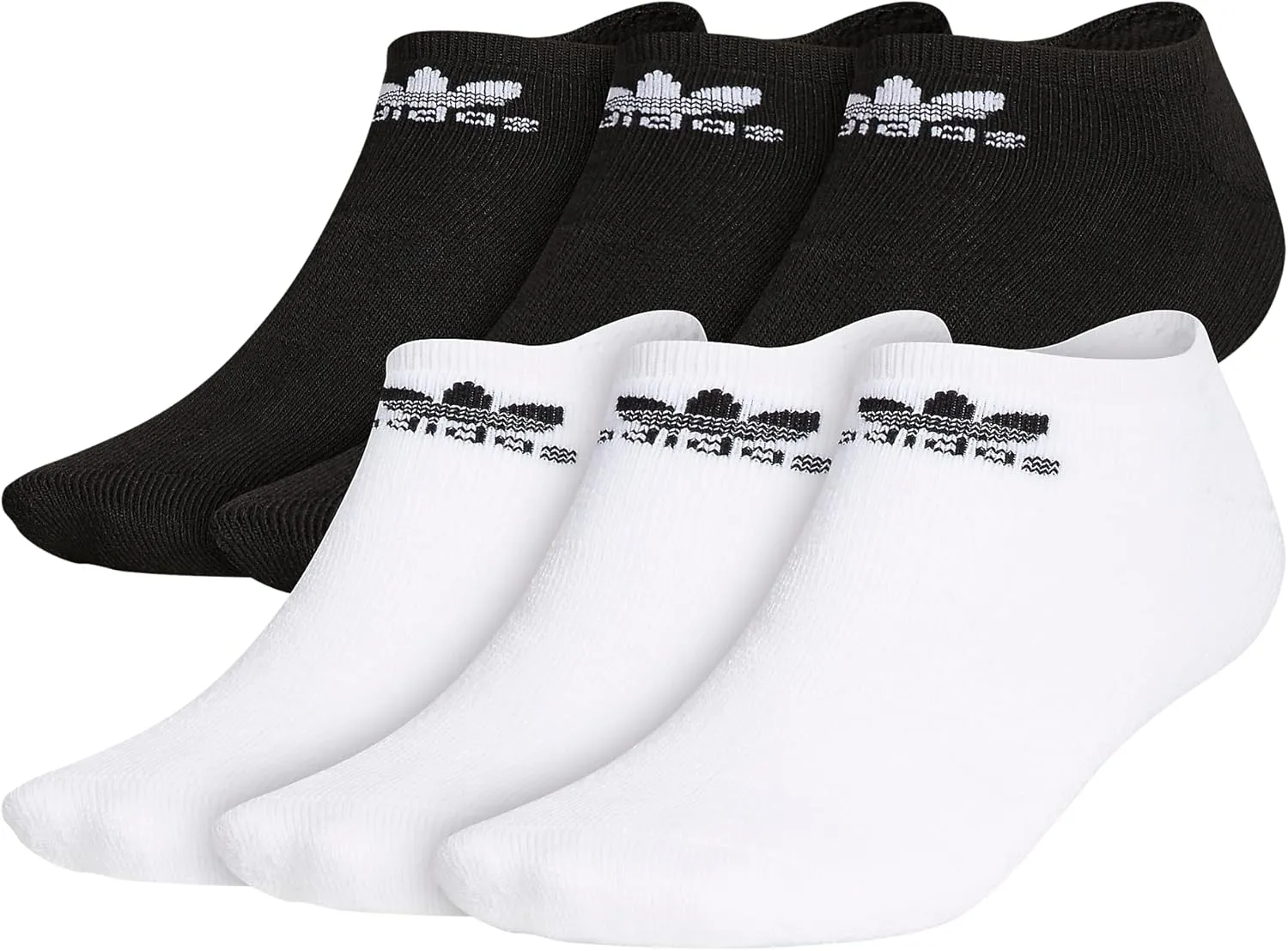 adidas Originals Trefoil No Show Socks (6-Pair)