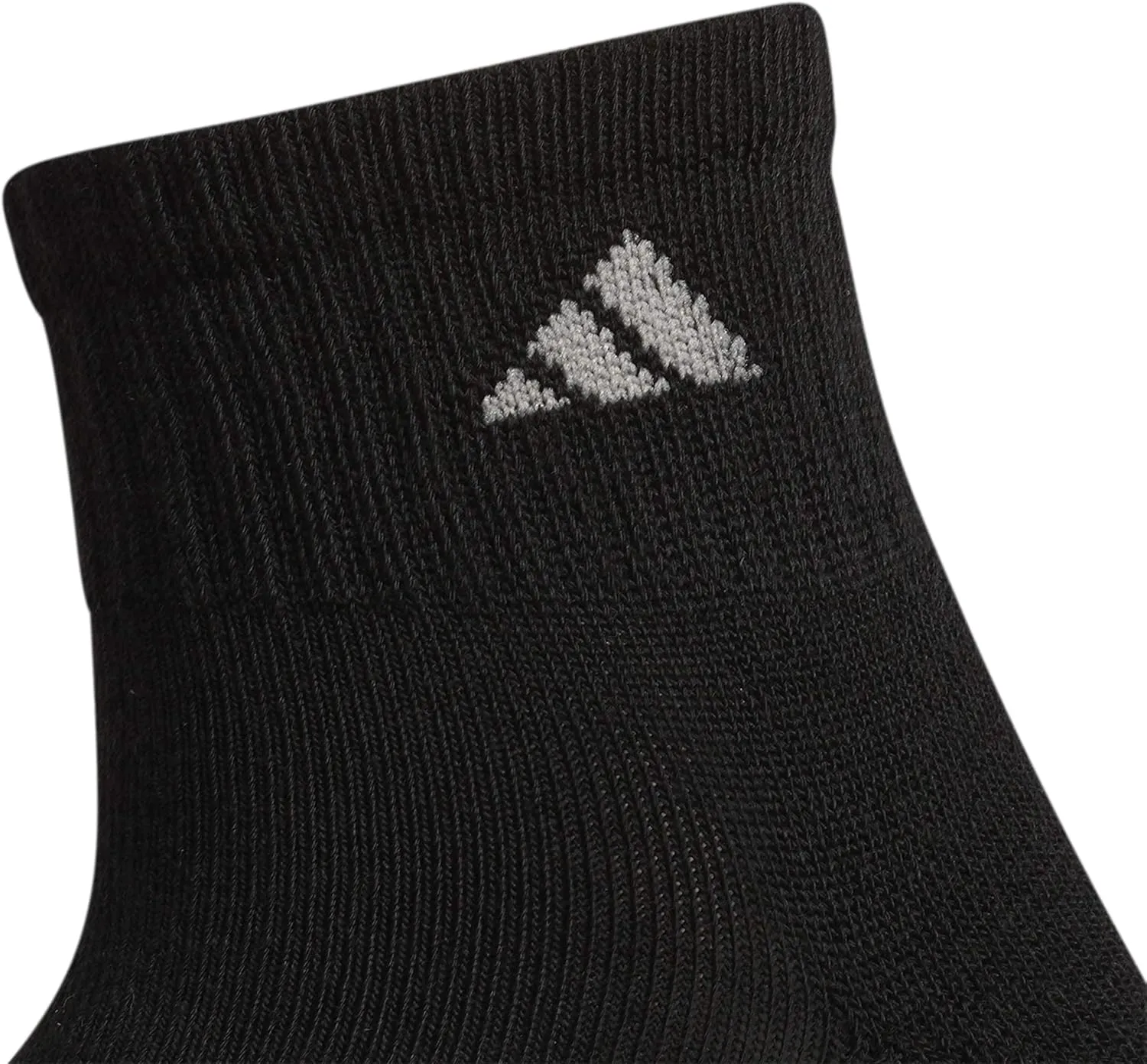 adidas Women's Ankle Socks, Athletic Cushioned Quarter Fit, 6-Pack, Durable, Comfortable, Cooling, with Compression