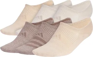 adidas Women's Superlite 3.0 6-Pack Super No Show, Athletic Socks, Invisible Ultra Low-Profile, Cushion & Arch Compression
