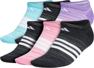 adidas Women's Superlite No Show Socks (6-Pair)