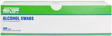 Alcohol Antiseptic Swabs, 200/Box