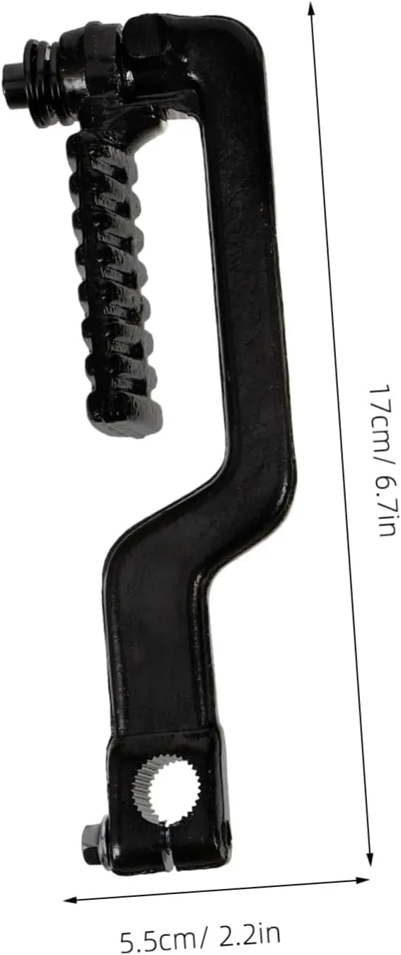 Alipis Scooter Engine Start Gear Kit Kick Starter Idler Gear Shaft Design for 49cc 50cc Scooters