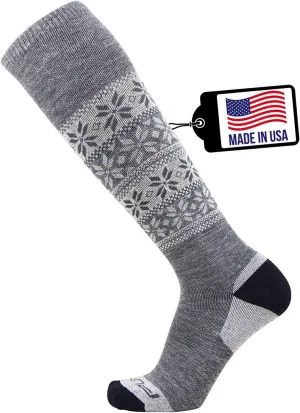 Alpaca Ski Socks – Men Warm Wool Sock, Women Skiing, Snowboarding