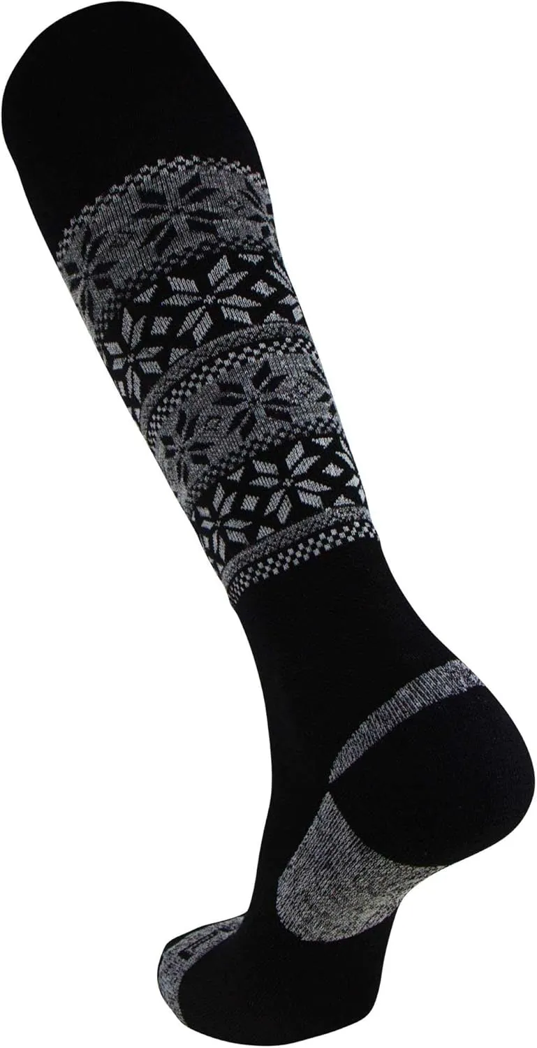 Alpaca Ski Socks – Men Warm Wool Sock, Women Skiing, Snowboarding