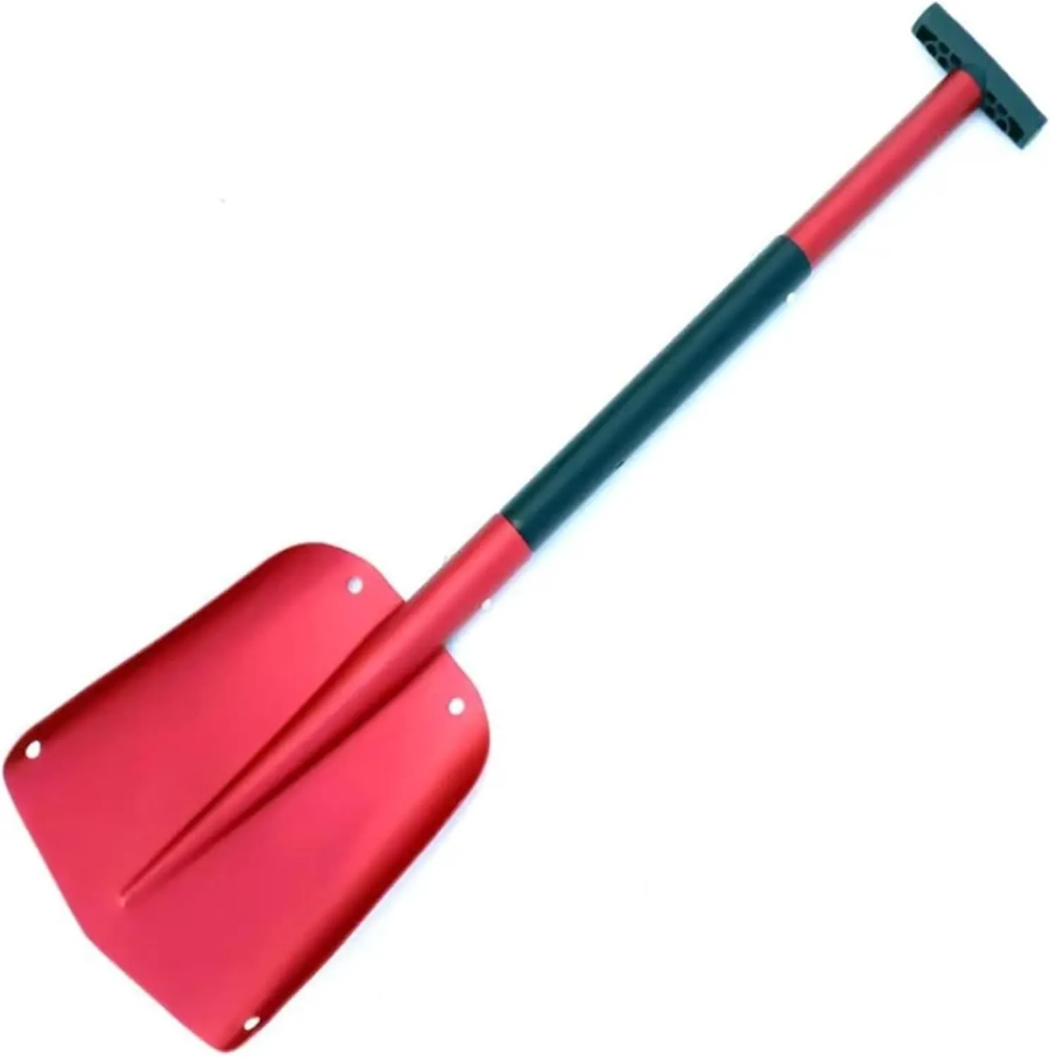 Aluminum Alloy Telescopic Multifunctional Folding Shovel for Ice Snow Removal Portable Mountaineering Shovel Outdoor Tools
