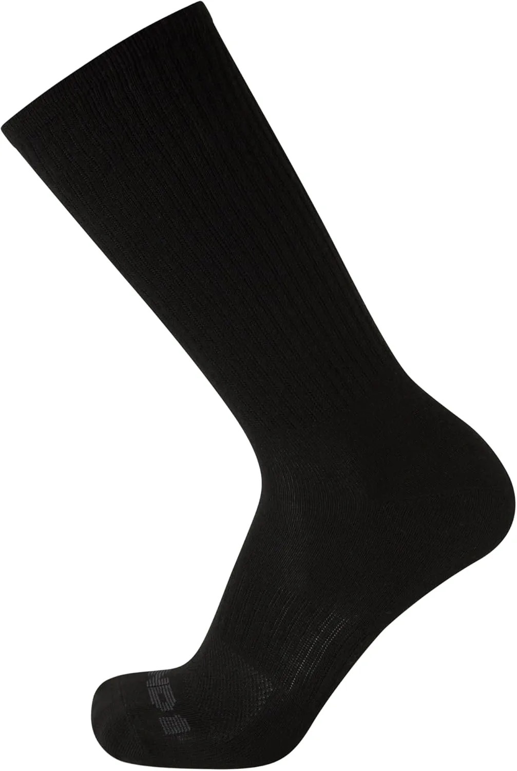 AND1 Men's Athletic Crew Socks - 12 Pack Performance Stretch Crew Length Running Socks with Arch Compression (Sizes: 6-12.5)