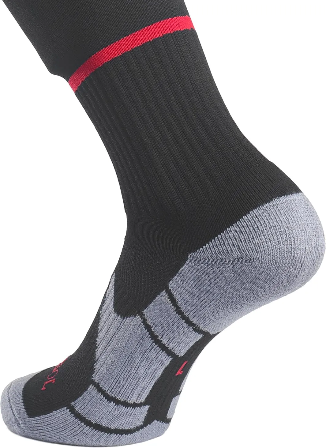 APTESOL Knee High Soccer Socks (1/3/5 Pair) Team Sport Cushion Athletic Socks for Kids Youth Adult