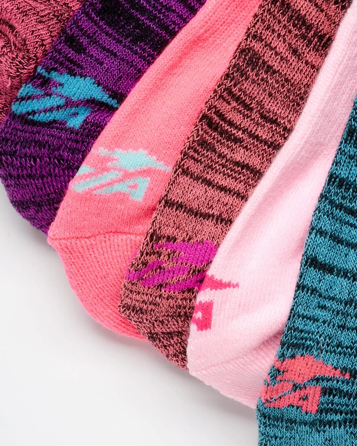 Avia Girls' Socks - 20 Pack Performance Cushion Low Cut Socks