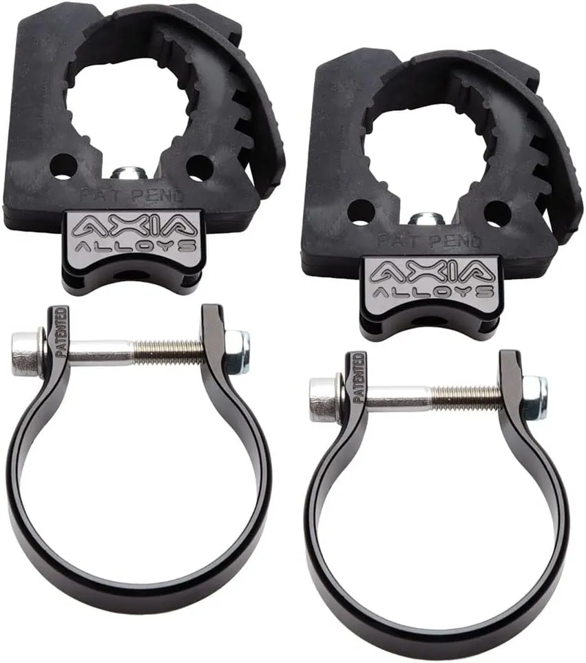 Axia Alloys Krazy Beaver Super Shovel Mount Kit 1.75" Black Anodized for Kawasaki Teryx 800 2014-2018